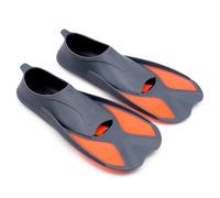 Acouto Aletas de Natación Ligeras y Cortas para Niños Aletas para Nadar Entrenamiento de Snorkel El Entrenamiento de la Hoja de Natación Proporciona un Material Cómodo, Flexible y de Alta (#4)