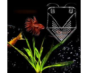 Acouto Alimentador para Alimentos de Salmuera roja: Potencia de Succión Sostenible para Instalación Simple en un Acuario, Adecuado para Alimentos Secos y Animados