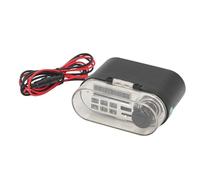 Acouto Altavoz para Motocicleta con Carga Rápida USB para Teléfono y Enchufe para Cigarros Calidad de Sonido, Altavoz para Motocicleta en para USB S Ne
