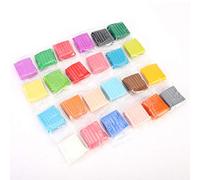 Acouto Arcilla Polimérica Suave de Varios Colores, Materiales No Tóxicos, Mejora la Creatividad y la Comunicación, Ideal para Artes y Manualidades Infantiles (Polvo de calcio plastificante de PVC)