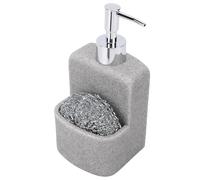 Acouto Artículos para el Hogar 250 Ml de Capacidad 2 en 1 Plato Líquido para Manos y Soporte para Fregadero de Cocina Artículos para el Hogar con Soporte Juego de Cocina Dispensador de Bomba para