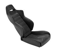 Acouto Asientos de Coche RC Asiento de Conducción de Simulación de Plástico Duro 62g Asientos de Camión sobre Orugas RC Silla para 1 10 Coche Actualización Interior DIY para AXIAL HSP HPI (Black)