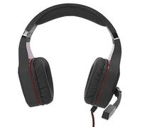 Acouto Auriculares Gaming con Cable Profesionales Auriculares Estéreo con Micrófono para PC Dispositivos Portátiles 3 5 Otros Enchufes a Estéreo Ajustable Móvil para y Gaming con Cable