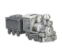 Acouto Banco de Trenes Internacional, Huchas, Hucha, Caja de Ahorro de Monedas Vintage para Niños Pequeños, Mesa de Oficina en Casa, Decoración de Escritorio, Cumpleaños, Navidad, Banco de Trenes