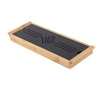 Acouto Bandeja de té Plato de Taza Bandeja de Servicio Tradicional China Accesorio de té de Kung Fu No Es Fácil de Tradicional de China Mesa de de Servicio Plato de