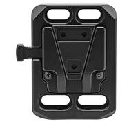 Acouto Base de Batería de Montaje de Metal V Completo Base CNC Hollow V Bloqueo Adaptador de Placa de Batería para la Cámara que Proporciona con necesidades. de Alimentación El Puede Ser su la Montado