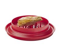Acouto Base de Carne Slip Manual Eficiente Máquina de Carne con Manijas para la de Pollo de Rojo para Trabajar Manteniendo la Reddermanual Triturada con Pollo a Mano Manejable (rojo)