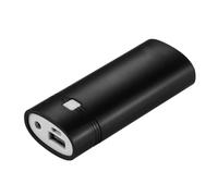 Acouto Batería de Litio DIY Caja de Carcasa del Banco de Energía de Batería con Salida USB e Indicador para Teléfonos Inteligentes Banco de Energía Teléfono Ba Cargador Portátil Usbcargador Portátil