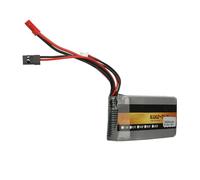 Acouto Batería LiPo 6.6V 2500mAh 8C Modelo de Juguete de Alta Capacidad Batería de Iones de Polímero de Litio para Modelo de Avión Control Remoto la Seguridad del Proceso Evitando Riesgos Cortos
