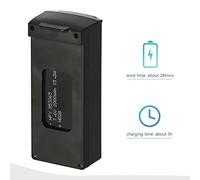 Acouto Batería Modular de 7,6 V 2000 MAh para Accesorios para Drones LS-38 RC Carga sobre el Trabajo RC 28 Minutos Es Este Tiempo de 3 H con Batería para Drones LS-38 para para