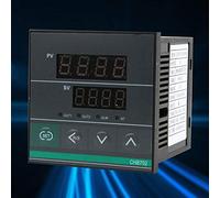 Acouto BERM CHB702 Termostato Pantalla Digital Inteligente Controlador de Temperatura Relé/Salida SSR AC180-240V 0-400 ℃ La Forma Resistente a La Temperatura y el Algoritmo Adoptado Es Autoajustable