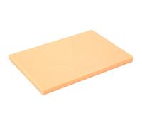 Acouto Bloque de Talla de Goma, Material de PVC, 10 Colores Opcionales, Admite Fuente de Grabado con Estabilidad para Manualidades de Goma Suave con Sellos de Bricolaje, 15 X 10 X 0,8 (ORANGE)
