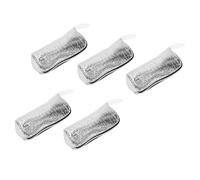 Acouto Bolsa Aislante para Barbacoa, Bolsa de Descanso para Carne Espesada con Papel de Aluminio con Diseño de Cremallera, Altura de 9,6 Pulgadas, Ideal para Barbacoas y Picnics Al Aire Libre