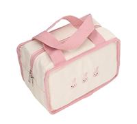 Acouto Bolsa Bento Refrigerada con Aislamiento Bordado Bolsa de Almuerzo con Aislamiento Térmico con Estampado de Animales de Dibujos Animados Moneda con Patrón de Oso o, como en Ese Momento, Este