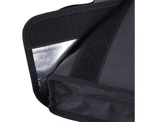 Acouto Bolsa de Bolsa de Fuego de Doble Cara para el Documento de Batería LIPO PO PO LIPO EFF 1. Hecho del Material de Retardo de Alto Grado, Que Es Más Duradero, Fireproof (38 * 30.5 * 6.5cm)