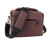 Acouto 【Bolsa para Cámara Bolsa Impermeable Antigolpes para Dispositivos SLR/DSLR para Equipo de Fotografía (Café)