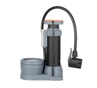 Acouto Bomba de Bicicleta Bomba de Aire de Alta Presión de 120 PSI Inflador de Neumáticos Portátil para Bicicleta de Carretera Se Adapta a Válvulas Presta y para Neumáticos de de Motocicletas (con