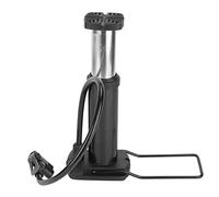 Acouto Bomba de Bicicleta Bomba de Aire de Mini Neumático de Mini Bicicleta Portátil de Alta Presión, Cuerpo de Aleación de Aluminio Liviano, de Aire Estable, Adecuado para Todos los Ciclistas (BLACK)