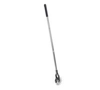 Acouto Bordeadora de Ruedas Herramienta Manual para Césped Cizalla de Bordeadora Manual para Aceras de Acero Inoxidable de 3 Secciones con Agarre Acolchado y el Césped Se Puede Transportar a lo