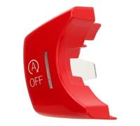 Acouto Botón de Parada de Arranque del Motor del Automóvil Cubierta Protectora de la Etiqueta Engomada del Interruptor del Botón de Arranque para X3 F25 X4 F26 X5 F15 X6 F16 Ajuste Negro X4 F25 (rojo)