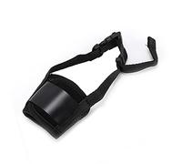 Acouto Bozal para Perros Cómodo, Fácil de Usar, Fácil de Morder y Comer. Bozal para Perros XXL Puede Limitar Las Malas mordidas. para Antimordidas para Mascotas. (Black)