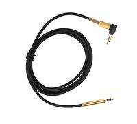 Acouto Cable de 2,5 Mm a 3,5 Mm Cable para Auriculares Apto para Y40 Y50 Y45 NegroSin Sonido de Micrófono y para de ImprovisaciónCable para AuricularesCable de de 2 a 3, para AKGSuministros para