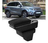 Acouto Caja de Almacenamiento para Reposabrazos Central de Coche, Organizador de Accesorios de Repuesto, Ajuste Negro para VITARA, la Mano de Obra Exquisita Puede Ser Más sencilla. Hacer que el