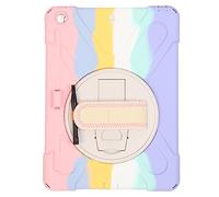 Acouto Cajas de Teclado de Tableta para la Tableta 10.2 2019 2020 202 Cubierta de Tableta a Prueba de Amortiguadores de Ajuste con un Soporte Giratorio de 360 Grados Negro de 360