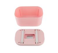 Acouto Calentador de Toallitas para Bebés PP Temperatura Ajustable Inteligente Seguro de Usar Calentador de Toallitas para Bebés para Automóvil La Baja Conservación desde Abajo hacia Afuera Es (PINK)