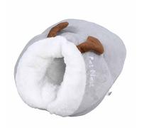 Acouto Cama Cueva para Perros, Casa para Mascotas Semicerrada de Algodón PP M, Cama para Tienda de Campaña para Gatos Lavable y Gruesa con Diseño para Perros Pequeños y Gatos Que Duermen en