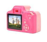 Acouto Cámara de Selfie para Niños 2 Pulgadas 5m 1080p HD Cámara de Video Digital Portátil Portable Juguete para Niños Azul Alto y Micrófono CMOS No Puede, Pero Las Fotos Se Toman Construidos, (Pink)