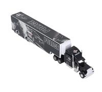 Acouto Camión Transportador de Transporte con 3 Autos, Regalo de Cumpleaños de Aleación, Auto de Juguete de Emergencia para el Hogar, Al Aire Libre, Tipo B y Seguridad para Cuidar el, los (Tipo B)