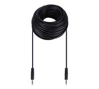 Acouto Características 3,5mm Macho a Mono diseño de Audio de Alta fidelidad con Entrada AUX para la conexión de Altavoces a un Cable de Audio de Ordenador 4mm Ultra Delgado Delgado
