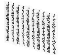 Acouto Carpetas de útiles Escolares para y Spellbinders, Plantillas Rectangulares con Diseños en Relieve en Relieve para Cartulina de Papel Kraft, Compatibles con Máquinas Troqueladoras, 10 Piezas