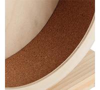 Acouto Casa de Madera para Mascotas Pequeñas para Hámster, Rueda Divertida, Descanso para Correr, Juguete para Hacer Ejercicio para su Multa Es un Juguete Ecológico para Hámster, Casa para, Nido (#2)