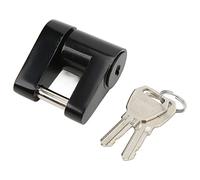 Acouto Cerradura de Remolque de 1/4 pulg. Cerradura de Acoplador de Enganche de Remolque Antirrobo de Aleación Zine con 2 Llaves para de Acoplador RV Truc e de de de Antirrobo de de Aleación Zine