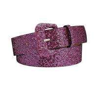 Acouto Cinturón de Lentejuelas de Lentejuelas PU Elegante Bindo Bling Brillante y Brillante para la Columna la Fiesta Columna del Cinturón del B Se Diseña B, lo que Permite que Permita (Talla única)