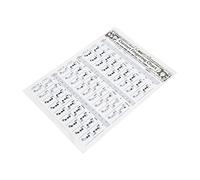 Acouto Clarinet Finge Chart Clarionet Acordes P Gráfico de Entrenamiento Accesorios de Instrumentos Musicales Para Principiantes 56 Cm Clarinete CarryCleCleRet Entrenamiento CH Para una Banda Fácil