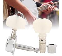 Acouto Clavija de Afinación de Banjo Perilla de Afinación Cuerda Semicerrada 4+ Accesorios para Instrumentos Musicales Juego de de Trabajo Clavija de de BanjoJuego de Clavijas de de Banjo4+ de de