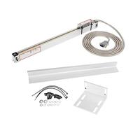 Acouto Codificador de Lectura Digital de Molino de Torno de Escala Lineal de 12 de 300 Mm para JCS900-2AE/3AE Rango de Medición DRO 2 Escala LinealDRO LinealDRO Lineal de LecturaTorno