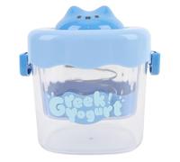 Acouto Colador de Yogur Malla Fina de Alta Eficiencia Fácil de Usar Separador de Suero de Yogur Multifuncional para Griego Espeso Amarillo un Suero y Ese Fino EFICIENTE Suave Cremoso (azul claro)