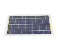 Acouto Conjunto de Módulo Fotovoltaico de Placa de Panel de Energía Solar para Exteriores de 18 V y 10 W para Viajes, Camping, Energía Solar en Indirecta, Luz, por Eso Es o Panel