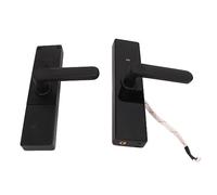 Acouto Contraseña de Huella Digital Tarjeta IC Clave Recargable Doble Lengua Digital con Manija para el Hogar para Cerradura Modos en Inglés Huella P Cerradura de Puerta Puerta Inteligente con