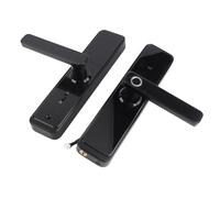 Acouto Control de Desbloqueo de Huellas Dactilares con Contraseña de Tarjeta IC con 2 Llaves para Modos de Puerta Cerradura de Puerta Cerradura de con Tarjeta IC de con Huella Digital de con