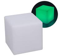 Acouto Control Remoto RGBW Lámpara de Cubo Luz Nocturna Ajustable 16 Color para la Mesa de Barra de Sala de Estar, Lámpara de Cubo Ligero Portátil para Decoración del Hogar
