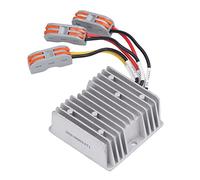 Acouto Controlador de Carga Solar MPPT de 20 A, 300 W, Rectificador Síncrono de Eficiencia de Agua A Prueba de IP67 con Salida de Carga de 24 Horas para Paneles Solares, Farolas (13,8 V normalmente