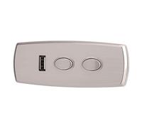 Acouto Controlador de Interruptor de Carga con Puerto USB de 2 y 5 Pines para Sofás, Sillones y Sillas Eléctricos - Control Remoto ABS Control Remoto Interruptor Reclinable Eléctrico Reemplazo de