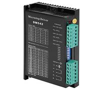 Acouto Controlador de Micropasos DM 542, Controlador de Motor Paso A Paso, Control de Corriente PWM de Alta Subdivisión Bifásica, para Máquina de Grabado CNC Nema 17, 23, 34, 42, 57 y