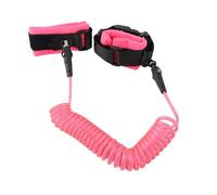 Acouto Correa de Muñeca Perdida para Niños de 2 5 M con Cerradura de Llave Muñequera con Arnés para Niños Pequeños () Nueva Correa de Muñeca Duradera y Fácil para Perdida para para para Caminar (PINK)