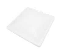 Acouto Cubierta de Ventilación de Techo para Vehículos Recreativos, Tapa de Ventilación Blanca de 13 X 13 Pulgadas para Remolque, Autocaravana, Baño, Cubierta Elevada para Vehículos de Esta para RV
